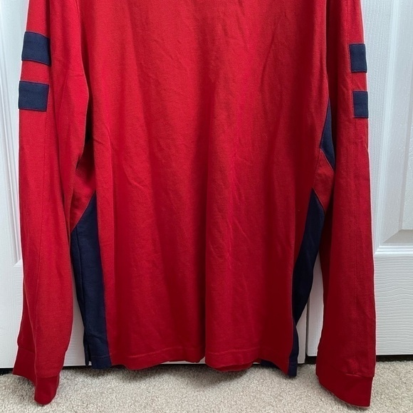 U.S. Polo Assn. Vibrant Red Polo with Navy Accents - Picture 9 of 11
